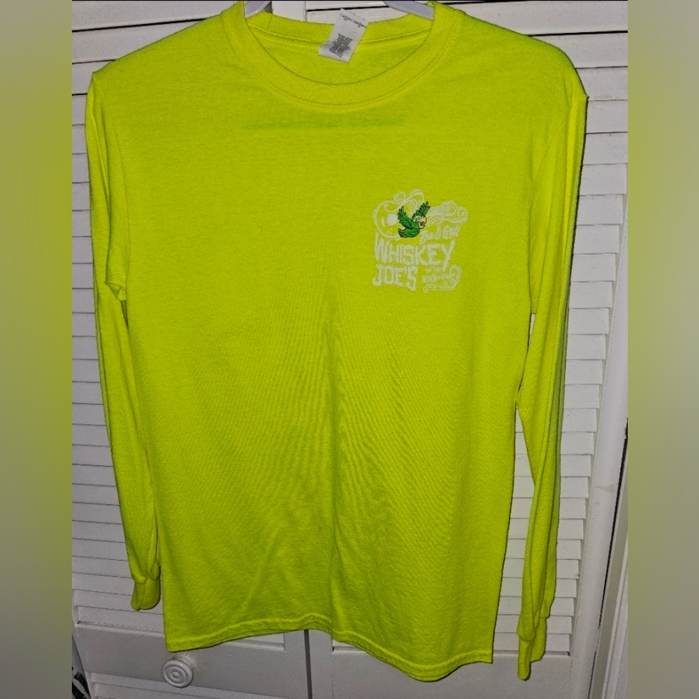 Whiskey Joe’s Bar & Grill Graphic Long Sleeve (Neon Yellow)